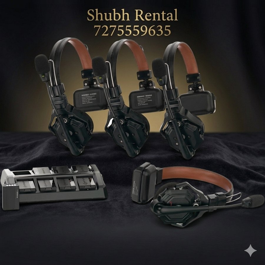 Clear Com wireless intercom headsets